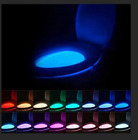 16 Color Toilet Bowl Night Light Tech Gadget with Motion Sensor LED - Funny & Un