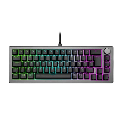 Cooler Master CK720 65% Mechanical Keyboard White Switches Space Grey - Image 1 of 4