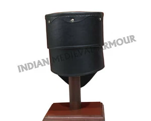 Medieval Armor Leather Templar Crusader Helmet For Cosplay Christmas and Gift - Picture 1 of 12