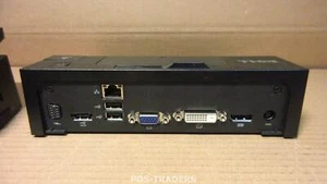 Station d'accueil pour ordinateur portable Dell PW380 PRO3X USB 2.0 avec vidéo DisplayPort - bloc d'alimentation exclu - Photo 1/3
