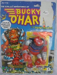 1990 Hasbro Bucky O'Hare Bruiser The Berserker Baboon figure #7282 SEALED MIP - Picture 1 of 5