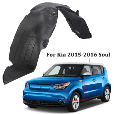 For 2015-2016 Kia Soul Inner Fender Liner Replacement Front Left / Driver Side Foto 1 de 4