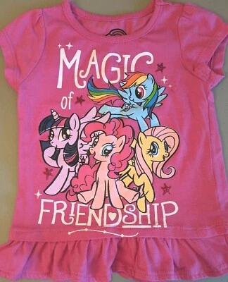 My Little Pony Toddler Little Girls Magic of Friendship T-Shirt Pink size 3T - Image 1 of 3