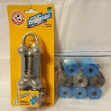 Arm & Hammer Dog Waste Dispenser and Disposable Waste Bags + 9 Refill Rolls (A)