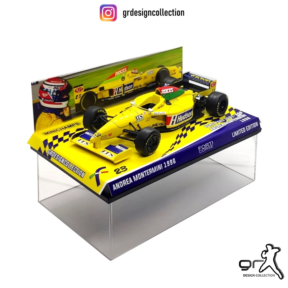 Andrea Montermini - Forti Ford FGO1-95B - F1 1996 GP / Altaya - IXO / 1:43 - Immagine 1 di 4