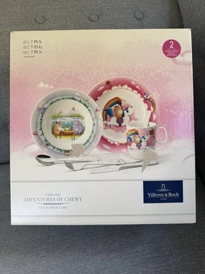 Villeroy & Boch - Lily Chewy - Kindergeschirr Bären, Teller & Tasse Neu 7-teilig - Bild 1 von 4