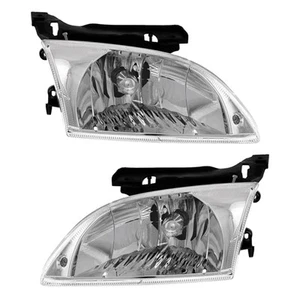 PAIR OF HEADLIGHTS FITS CHEVROLET CAVALIER Z24 2001 2002 BY 22666741 22666740 - Picture 1 of 2