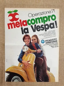 Vespa Piaggio Operazione '71 Melacompro! Pubblicità vintage anni '70 - Picture 1 of 1