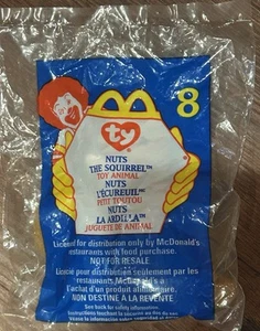 Giocattolo Happy Meal McDonald's New Factory Sigillato Vintage 1999 Nuts The Squirrel #8 - Foto 1 di 2