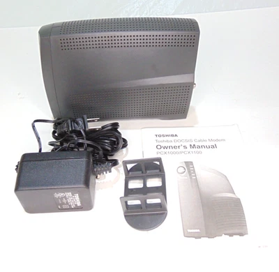 Módem cable Internet de alta velocidad Toshiba PCX1100U 43 Mbps DAZ8811F Foto 1 de 4