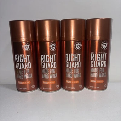 Spray desodorante deportivo 4-Rightguard para hombres 8,5 oz cada uno Foto 1 de 4