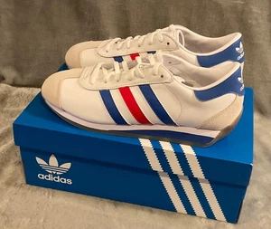 Adidas Originals Country II weiß blau rot Herren 8 (US) - Bild 1 von 7
