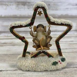 Statuina Charming Tails ~ Oscillando su una stella ~ 87/107 Fitz e Floyd - Foto 1 di 5