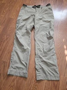 REI Hose Damen 6 Roll Up Convertible grün Wandern Trail Outdoor *Upf 30+ Nylon - Bild 1 von 15