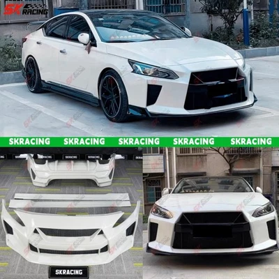 Kits de carrocería de parachoques delantero trasero sin pintar para Nissan Altima Sentra 19+ PP Foto 1 de 4