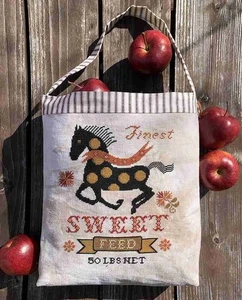 Horse Feed Sack - Carriage House Samplings New Chart - Picture 1 of 1