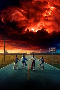 Stranger Things Poster print 14"x20" home decor free shipping - Picture 1 of 11