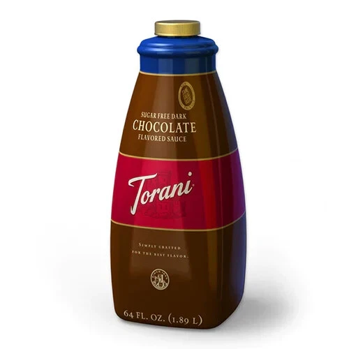 Torani Sugar Free Dark Chocolate Sauce (64oz), G-Chocolate-S-sf