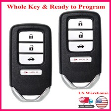 2 for Remote Smart Keyless Key Fob Honda 2013 2014 2015 CIVIC ACCORD ACJ932HK121