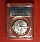 2009-MW POLAND SILVER MEDAL(  LIZARD ) GRADED BY PCGS PR69 DEEP CAMEO.