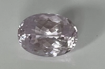 16.5  Carat Natural Kunzite Cushion Shape loose gemstone from Afghanistan. - Image 1 of 4