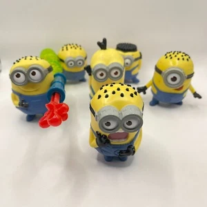 2013 Minions Despicable Me McDonalds Happy Meal Toys x 6 - Picture 1 of 16