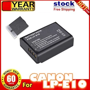 3100mAh LP-E10 Battery for Canon EOS 1300D 1200D Kiss X50 BTR-LPE10-JWP - Picture 1 of 1