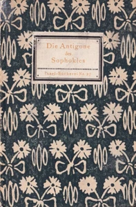 Insel-Bücherei Nr. 27(1A): Sophokles: Antigone. 1. – 10. Tsd. - Bild 1 von 1