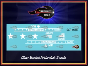 1/64 "GMC Motor Home" Military CUSTOM Decal SCR-0387 - Picture 1 of 4