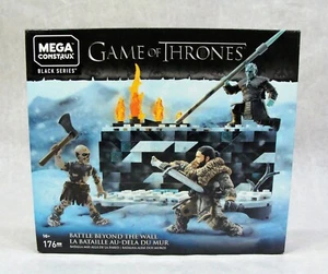 NEW MEGA BLOKS CONSTRUX GAME OF THRONES BATTLE BEYOND THE WALL JON SNOW - Picture 1 of 1