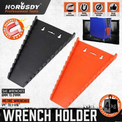 HORUSDY 2Pack Magnetic Wrench Organizer Wrench Rack Tool Trays Wrench Holder - image 1 of 4