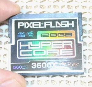 Cfast 2.0 Memory Card 3600X 560 mbs PixelFlash Premium 128GB - Picture 1 of 8