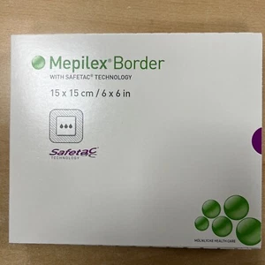 MEPILEX Border Schaumverband 15x15 cm steril 5 Stück  295400 Expired - Bild 1 von 4
