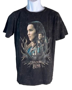Shadow And Bone Group Boyfriend Fit Girls T-Shirt BlackXL NWT - Picture 1 of 6