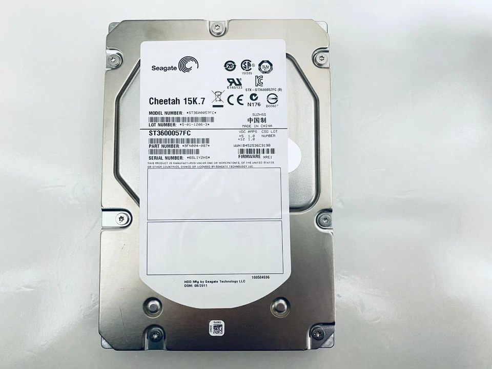 Seagate Cheetah ST3600057FC 600GB 15K.7 3.5" Internal Hard Drive HDD FW: XRE1 - Image 1 of 4