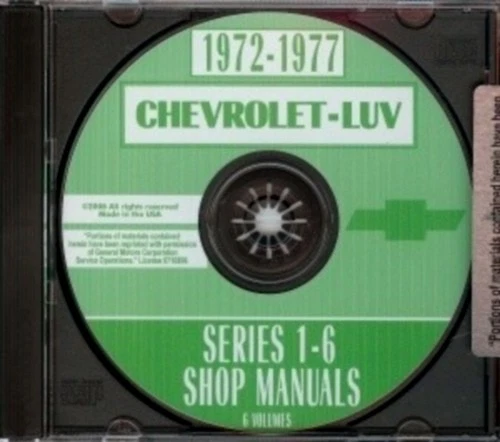 CD manual de taller camioneta Chevrolet Luv 1972-1977 Foto 1 de 1
