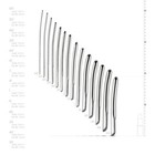 Medizinisches Dilatoren Set 14 Penis-Dilatoren Edelstahl Sinner Gear Topseller