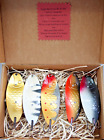 Weedless Bass Tackle In A Box,Set Of Handmade Fishing Spoons, Pike Fishing Lures