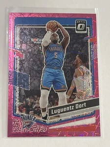 2023-24 Panini Donruss Optic Basketball Luguentz Dort Pink Velocity /79 - Picture 1 of 2