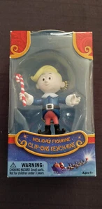 Holiday Figurine Holiday Clip on Figure Hermey Candy Cane Elf Christmas - Picture 1 of 3