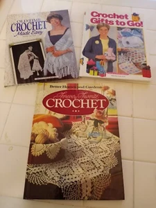 Three Crochet Books 1984,  2000, 2001 - Picture 1 of 9