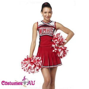 Damas Glee Animadora Disfraz Niña Escuela Conjuntos Completos Elegante Vestido Uniforme - Imagen 1 de 2