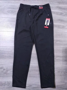 Spyder Joggers Adult Medium Black Active Sport Gym Bottoms Proweb Mens - Picture 1 of 8