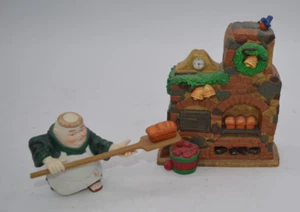 Department 56 MERRY MAKERS Otto the Ovenman at his Oven 9373-4 - Picture 1 of 4