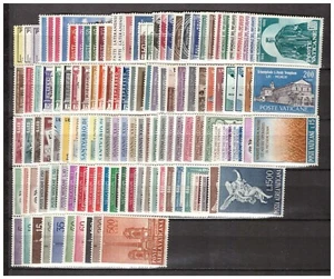 1958/63 VATICAN - COMPLETE COLLECTION JOHN XXIII° STAMPS NEW ** - Picture 1 of 1