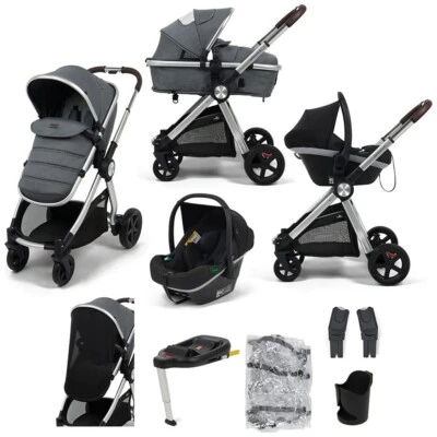 Panorama XTi 2 in 1 Travel System With Car Seat IFOFIX Base Pushchair Rain Cover - Image 1 of 4