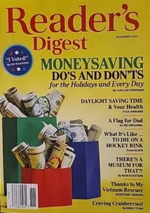 Readers Digest - Nevermind 2024 - Money Savings Do's And Dont's - Picture 1 of 1