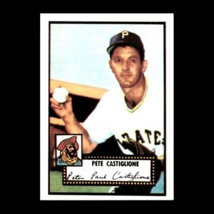 Pete Castiglione 1983 Topps 1952 Reprint Series Pittsburgh Pirates #260 NM