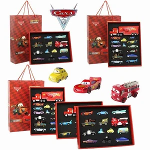 Disney Pixar Cars 3 Diecast Metal Toy Set - Lightning McQueen, Mater & More - Picture 1 of 12