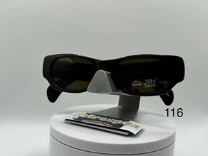 Vintage Designer Sunglasses | Small Square | Harley Davidson | OEM Brown Lenses - Picture 1 of 10